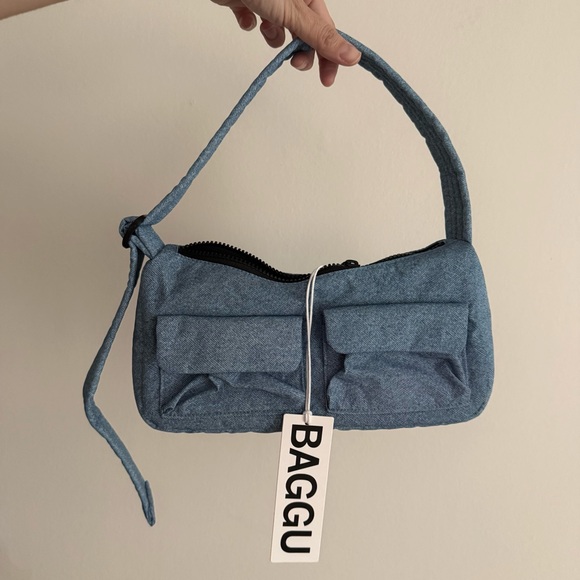 BAGGU Handbags - Baggu digital denim NEW